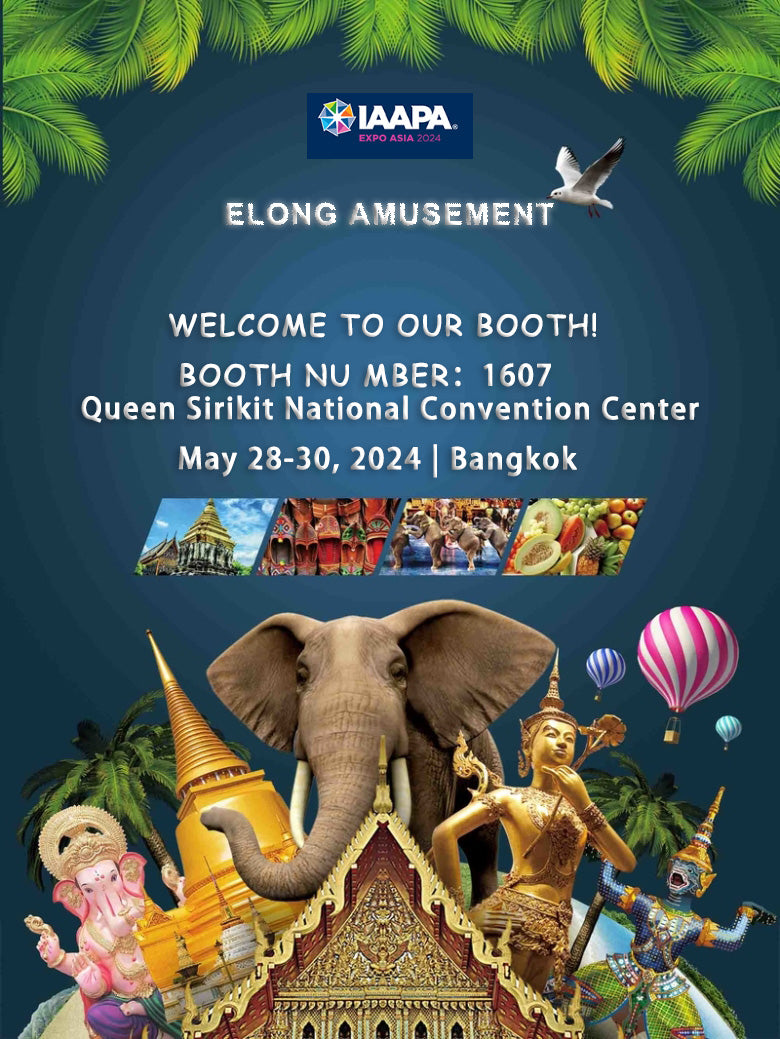 Elong Amusement Unveils Exciting Attractions at IAAPA EXPO ASIA 2024 - Visit OUR BOOTH 1607