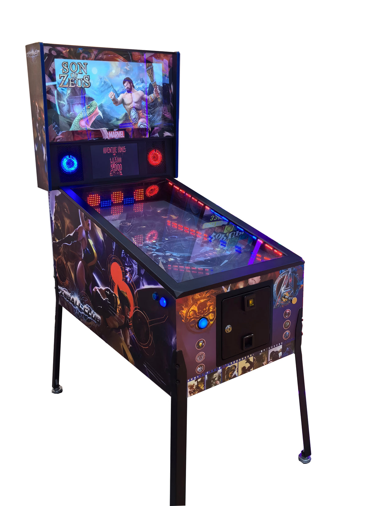 Hot Sale indoor amusement game machine Coin Operate Virtual Pinball Arcade Redemptiom Ticket Arcade Game Machine