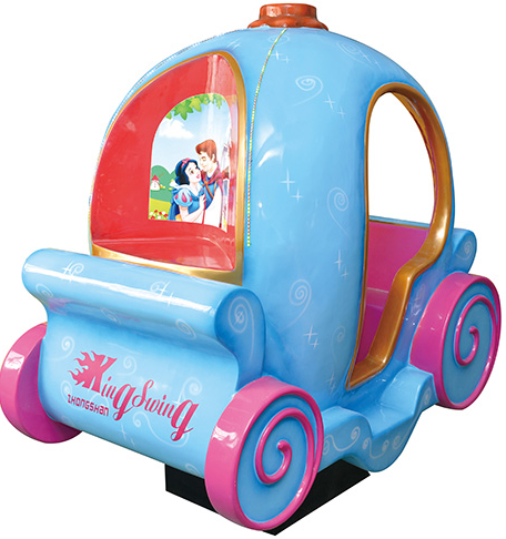 Cute princess kiddie ride car