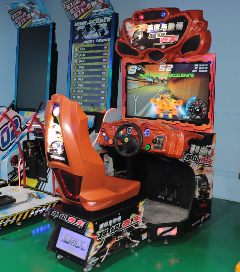 Simulator Game Machine Racing Car 42“Dynamic Rowing