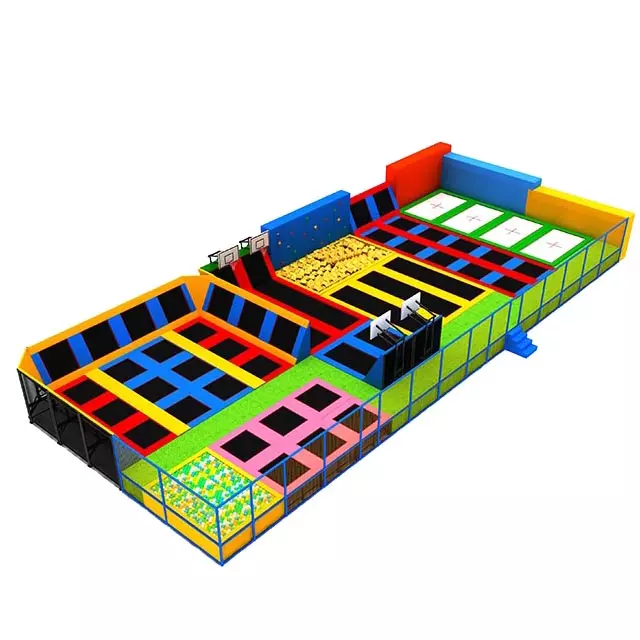 Indoor Trampoline Playground Equipment