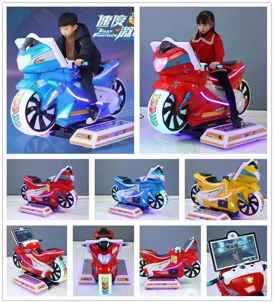 Amusement Park Rides Electric Motorcycle