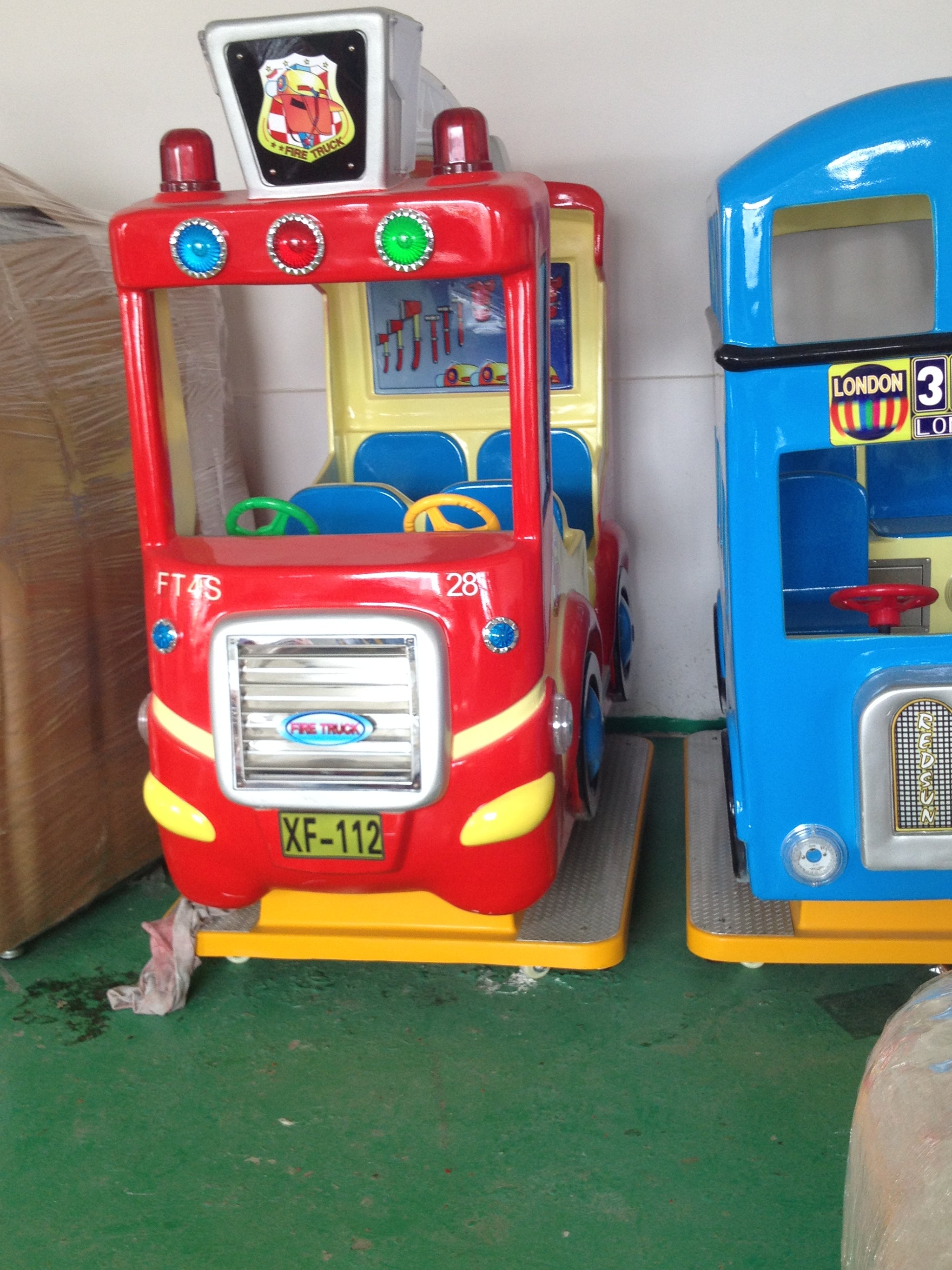 Fire Truck Kiddie Rides